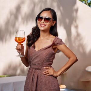 Lisa, die Aperitif-Liebhaberin