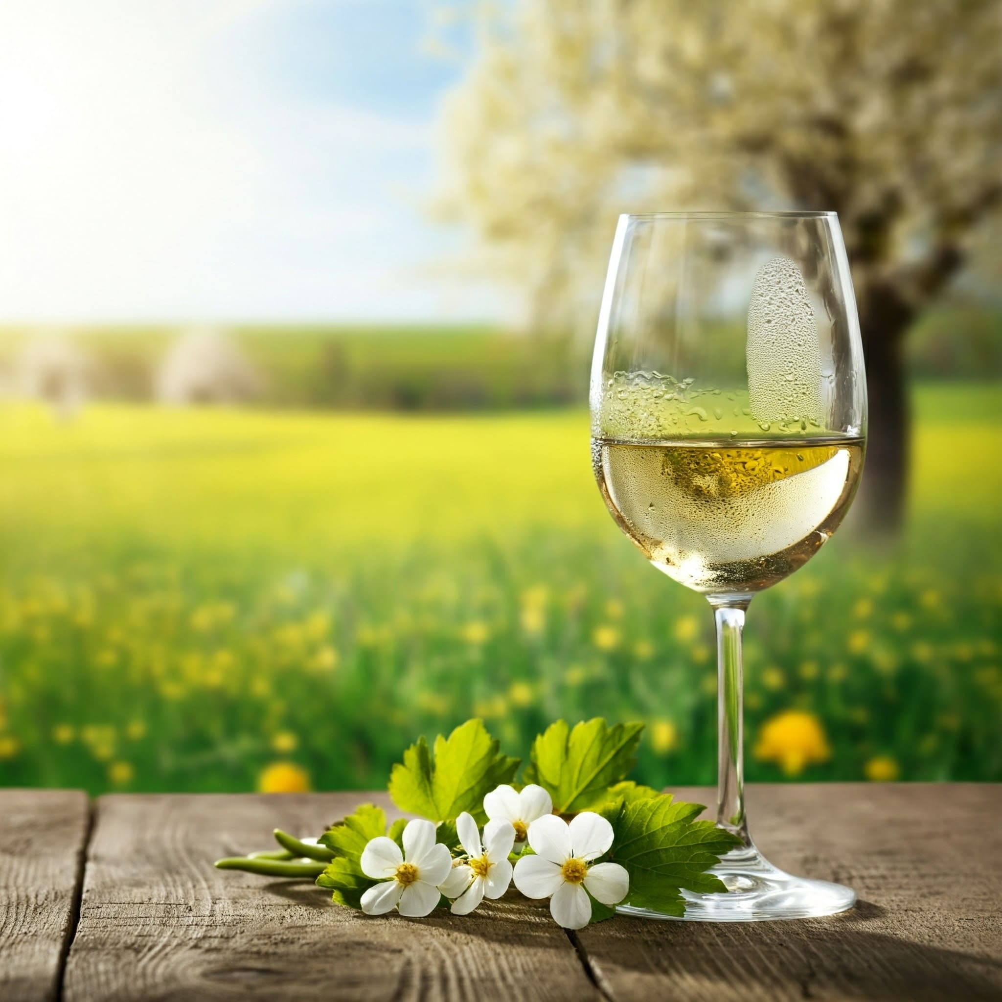 Die besten deutschen Weißweine für den Frühling